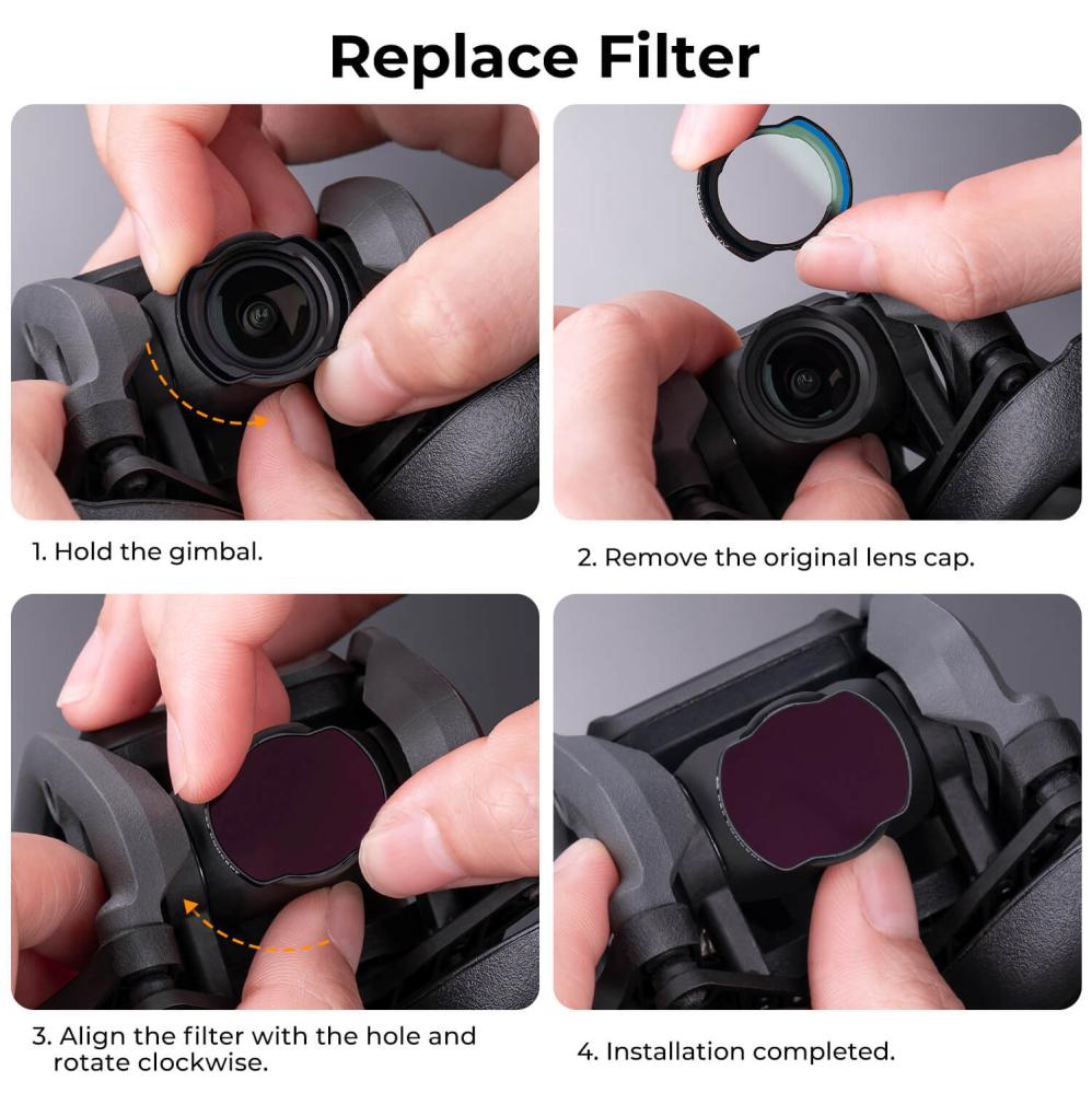 K&F Concept CPL-filter HD til DJI Avata