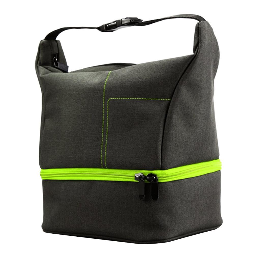 Huwang Grå & Grön Axelväska för kameran