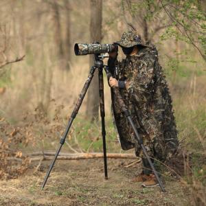 Rolanpro Kamouflagef&auml;rgad poncho 3D-modell med l&ouml;nnl&ouml;v f&ouml;r naturfotografen