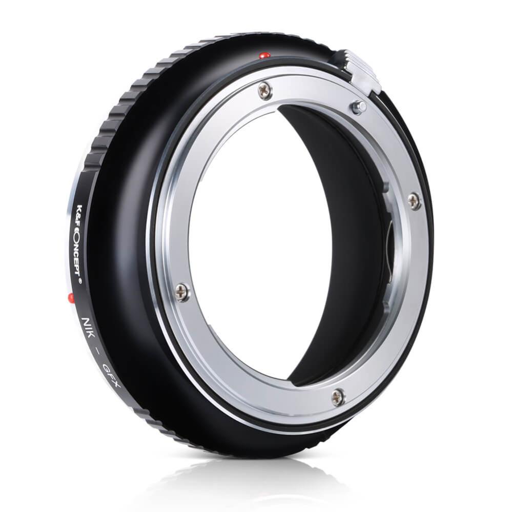 K&F Concept Objektivadapter till Nikon F objektiv för Fujifilm GFX kamerahus