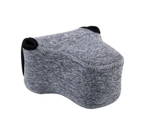 JJC OC-F2BG m&oslash;rkegr&aring; kamerataske til spejlfrit systemkamera