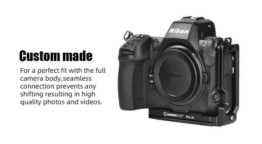 Sunwayfoto L-Bracket för Nikon Z8