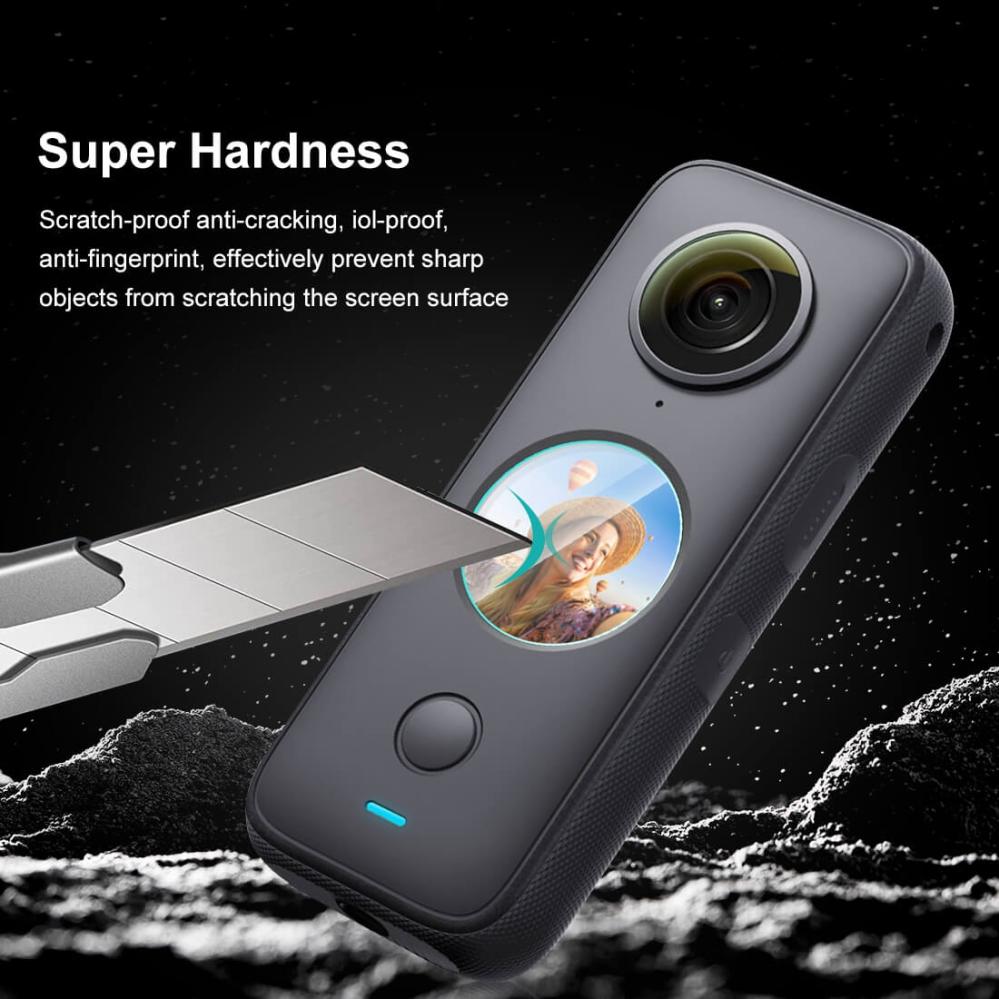 Puluz Skärmskydd för Insta360 One X2 av härdat glas