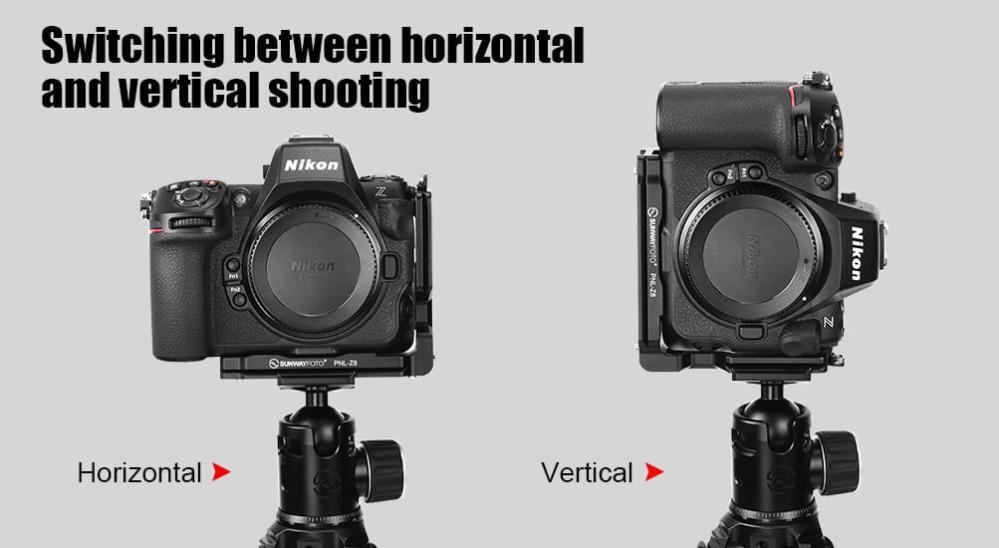 Sunwayfoto L-Bracket för Nikon Z8