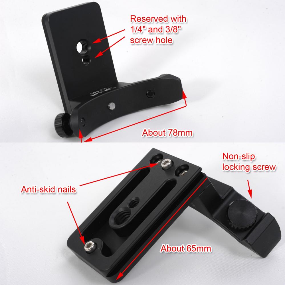 iShoot Stativfäste för Fujifilm XF 100-400mm F4.5-5.6 R LM OIS WR