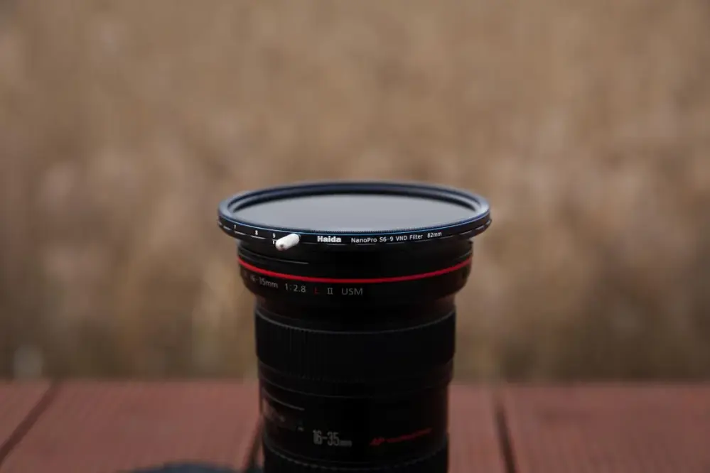 Haida NanoPro justerbart ND-filter ND64–ND512 6–9 stop