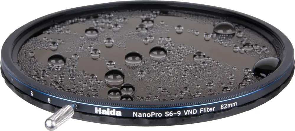 Haida NanoPro justerbart ND-filter ND64–ND512 6–9 stop