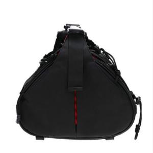 Caden Kamerav&auml;ska svart med axelrem & regnskydd