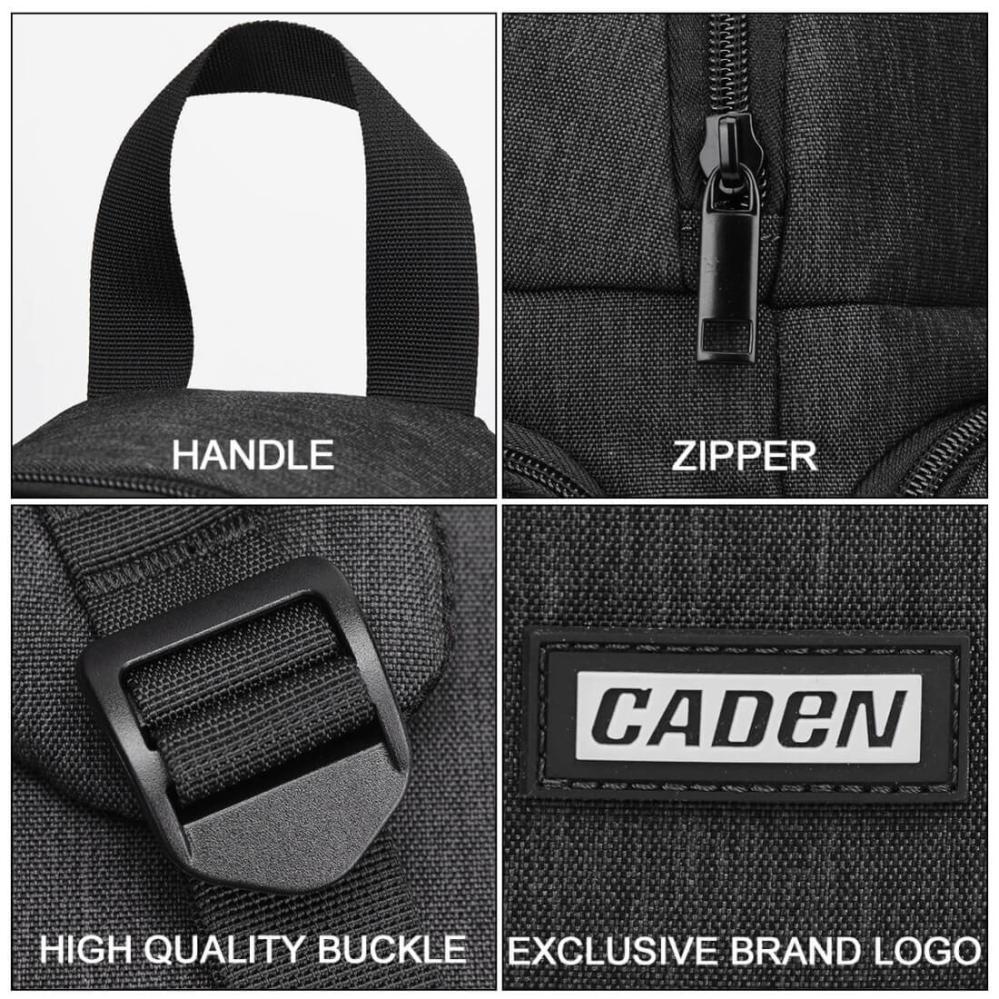 Caden D15 Kameraväska Sling för Systemkameran svart