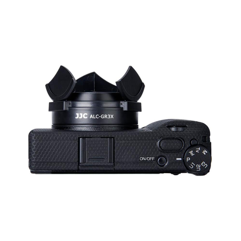JJC Automatiskt främre objektivlock för Ricoh GR IIIx