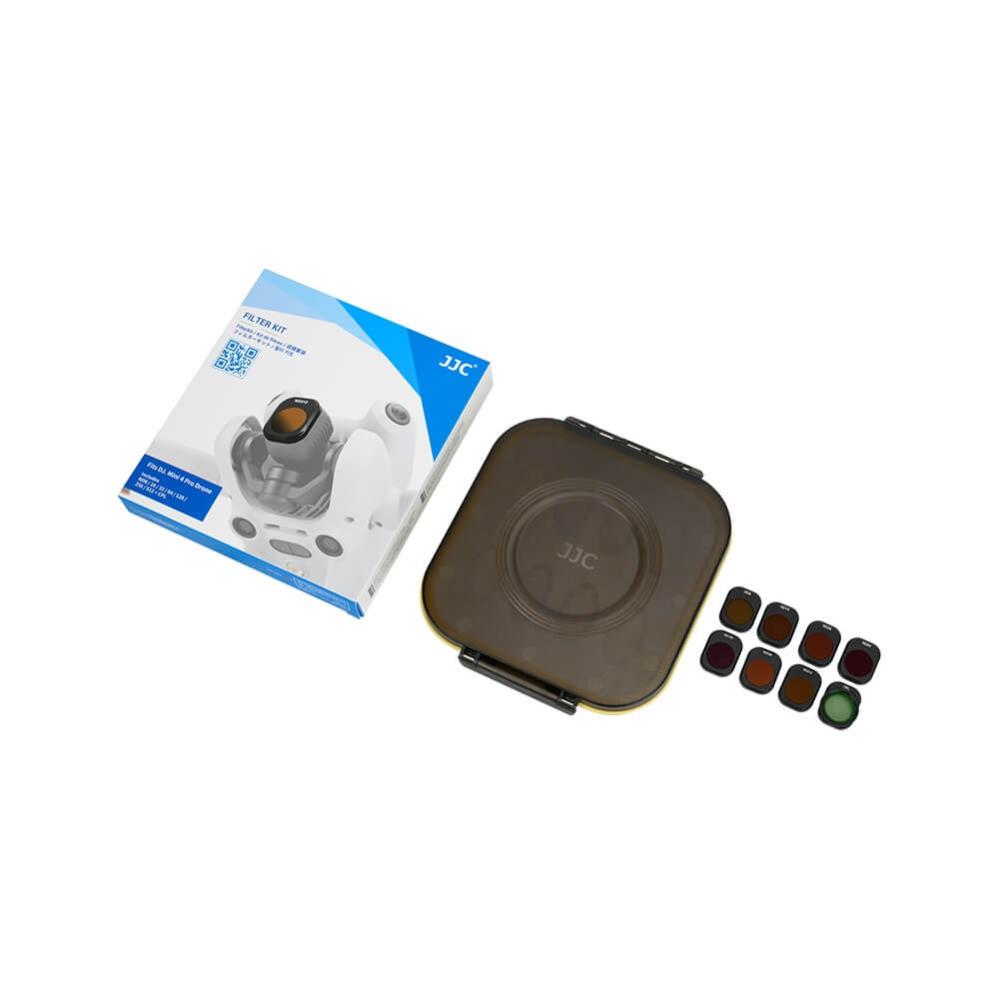 JJC filterpakke ND8 ND16 ND32 ND64 ND128 ND256 ND512 CPL til DJI Mini 4 Pro