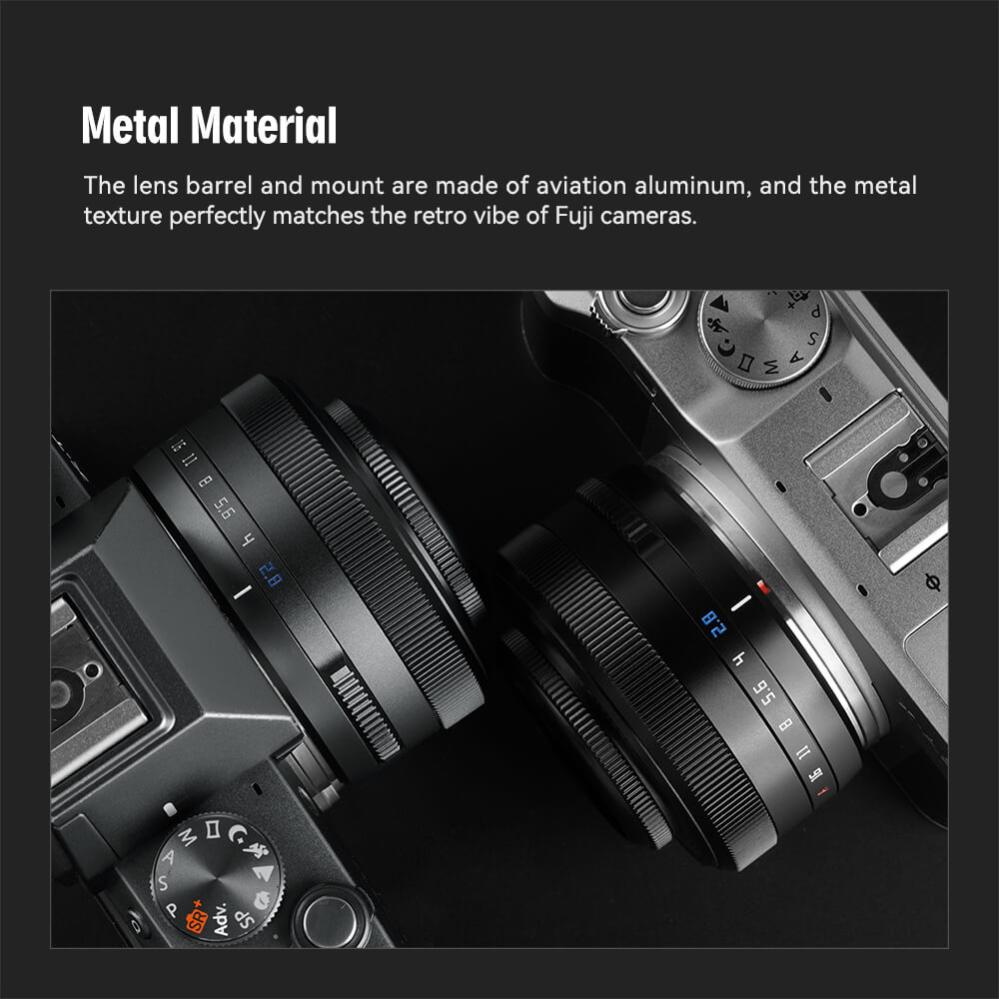 TTArtisan AF 27mm f/2.8 APS-C objektiv för Fujifilm X