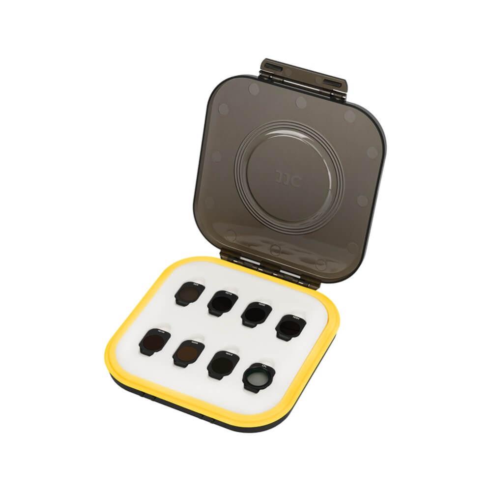 JJC filterpakke ND8 ND16 ND32 ND64 ND128 ND256 ND512 CPL til DJI Mini 4 Pro