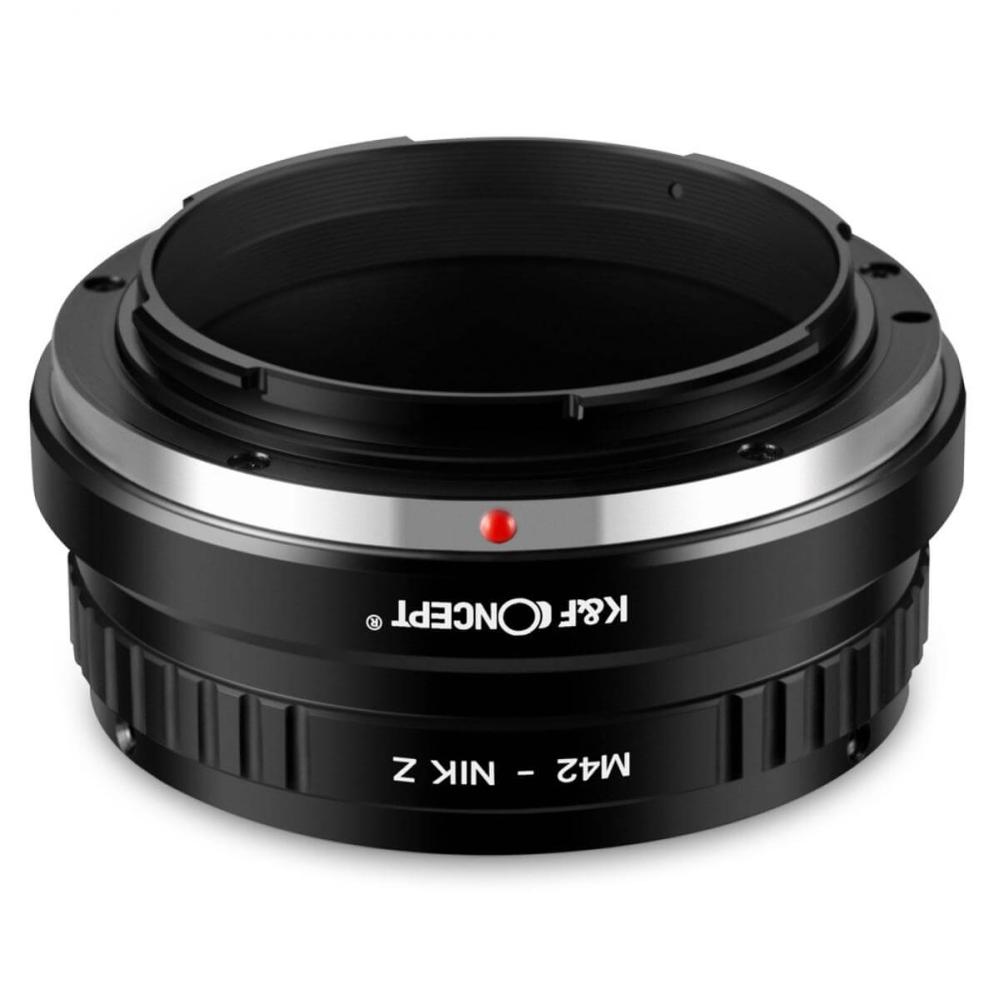 K&F Concept Objektivadapter till M42 objektiv för Nikon Z kamerahus