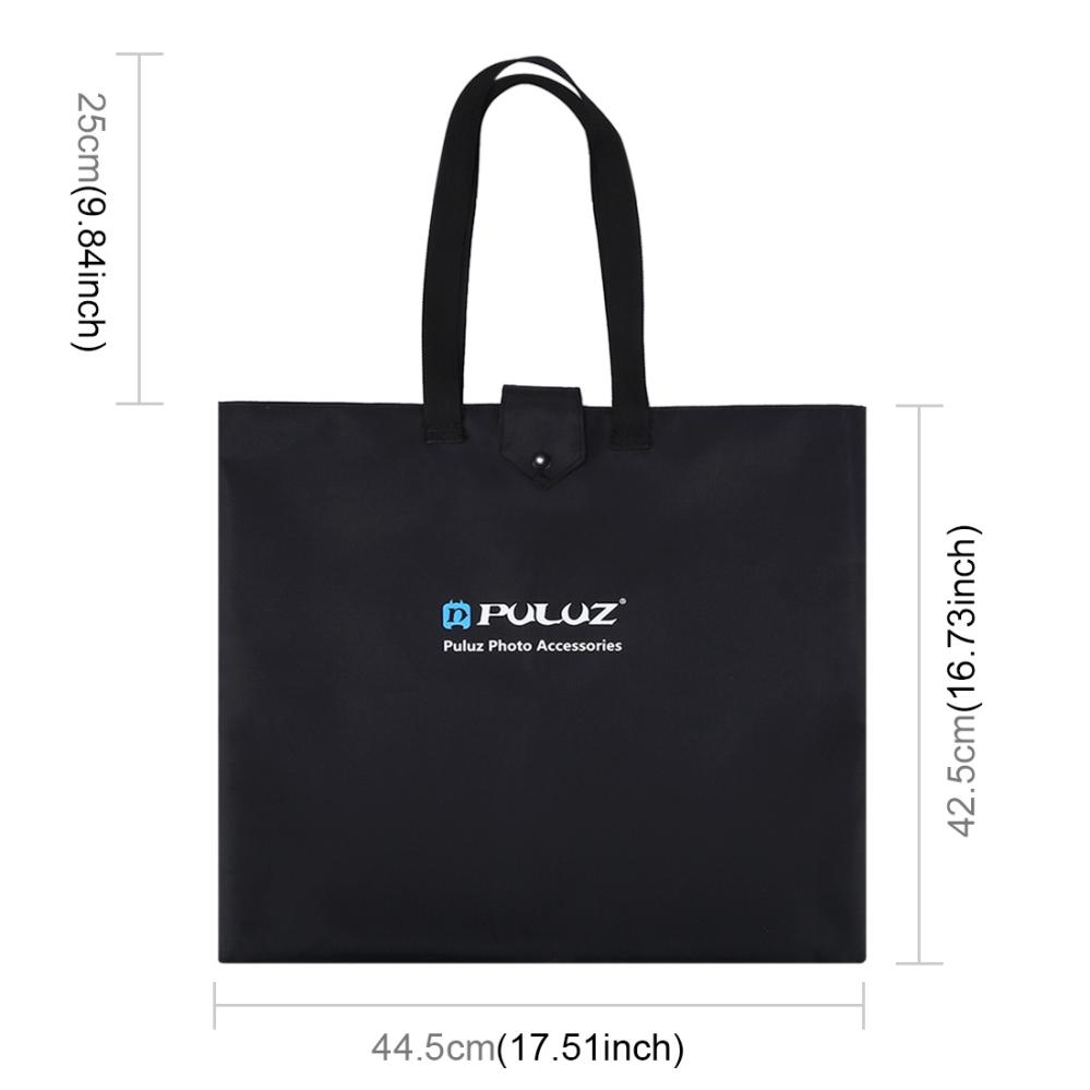 Puluz (2 i 1) Handväska / Sandväska, Storlek: 42cm x 45cm