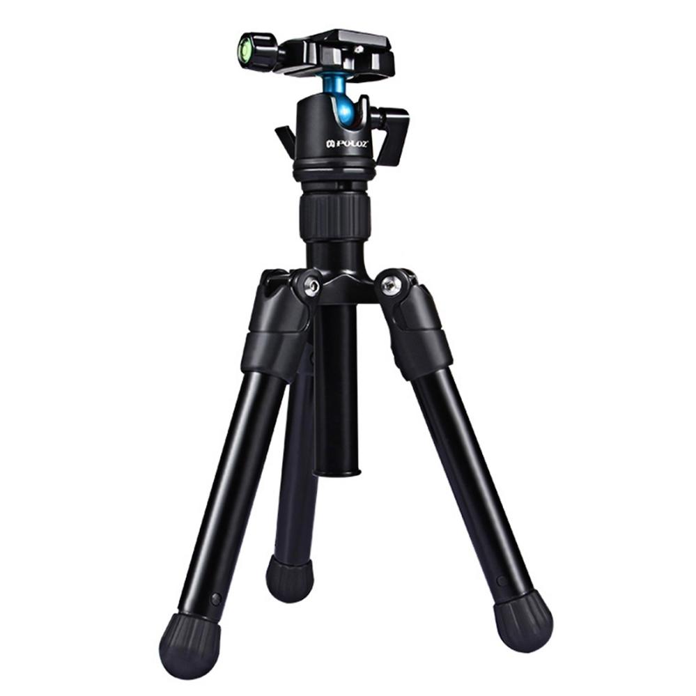 Puluz Ministativ med kulled justerbar höjd 24.5-57cm