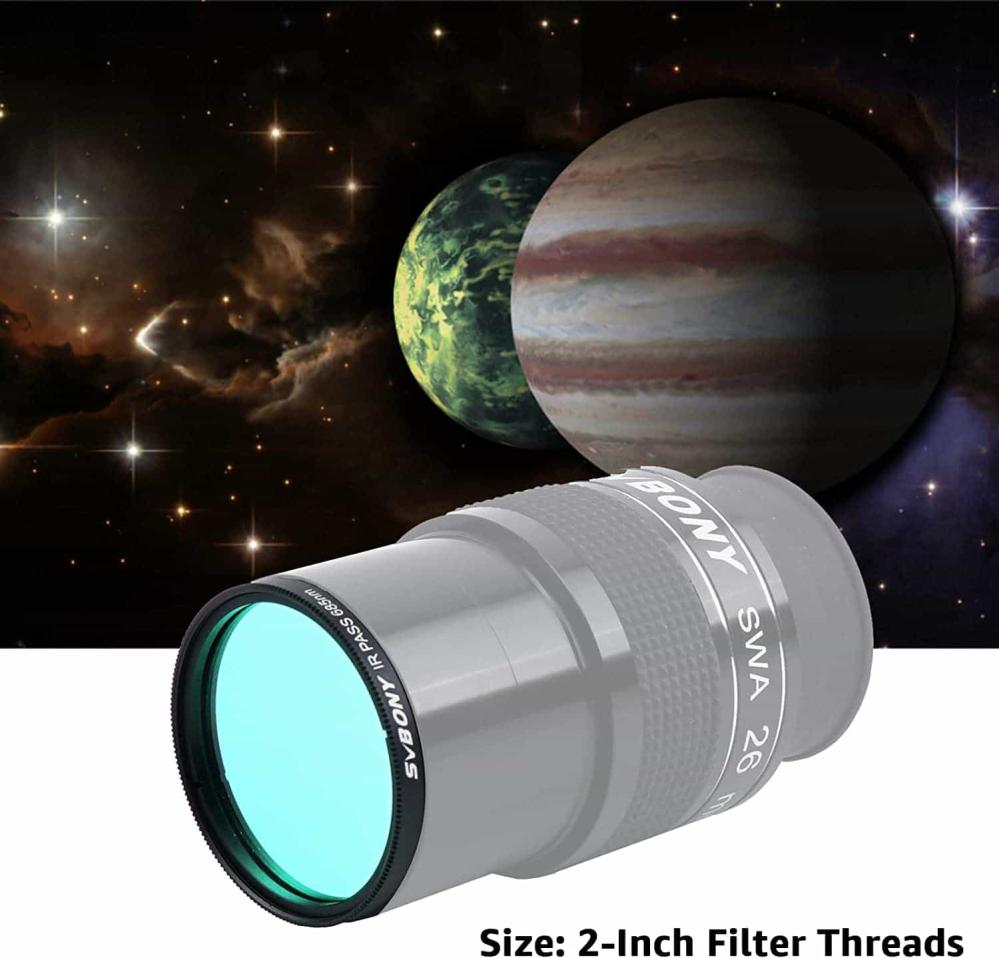 Svbony SV183 IR Pass 685 nm -suodatin 2 tuumaa – parantaa kontrastia