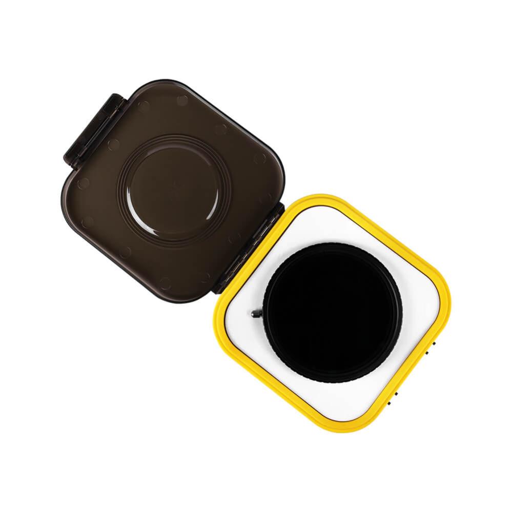 JJC fugtsikret filteretui til 82–105 mm kamerafiltre