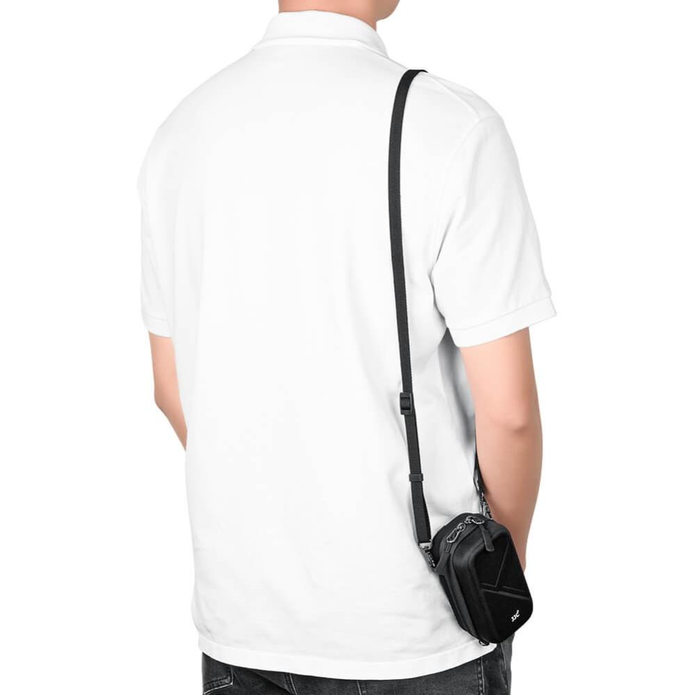 JJC HSCC-TG Kameraväska för Olympus TG-serien av tåligt EVA-Skal 130x68x36mm