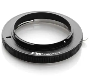 Kiwifotos Objektivadapter till Leica (R) f&ouml;r Olympus 4/3 kamerahus