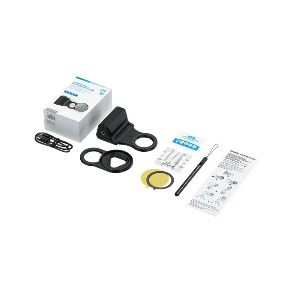 JJC MSG-P2 Magnetisk greb & 67 mm filteradapter til iPhone 14–17 Pro
