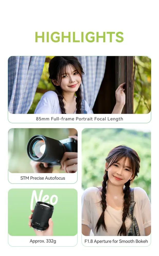 TTArtisan AF 85mm f/1.8 Neo til Sony E
