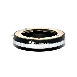 Kiwifotos objektivadapter Contax G f&ouml;r Canon M kamerahus