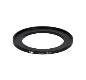 Step Up Ring 62-82mm - G&ouml;r filterg&auml;ngan st&ouml;rre
