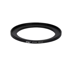 Step Up Ring 67-82mm - G&ouml;r filterg&auml;ngan st&ouml;rre