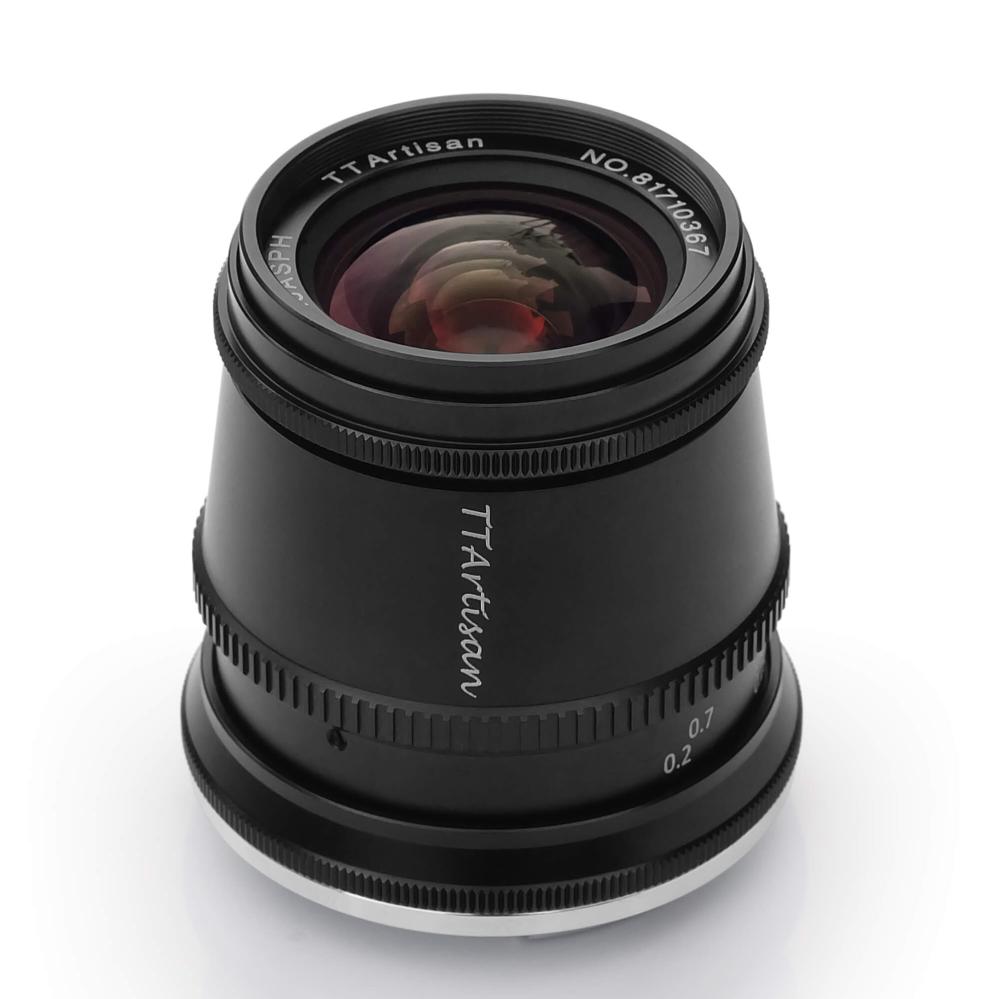 TTArtisan 17mm f/1.4 APS-C Vidvinkelobjektiv för Fujifilm X