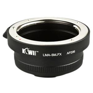 Kiwifotos Objektivadapter till Sony Alpha f&ouml;r Fujifilm X kamerahus