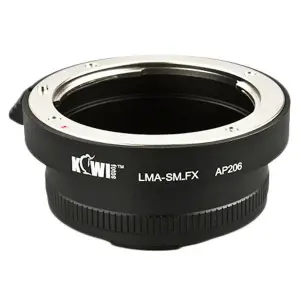Kiwifotos Objektivadapter till Sony Alpha f&ouml;r Fujifilm X kamerahus