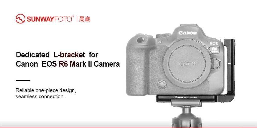 Sunwayfoto L-Bracket för Canon EOS R6 Mark II