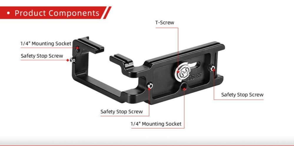Sunwayfoto L-Bracket för Canon EOS R7