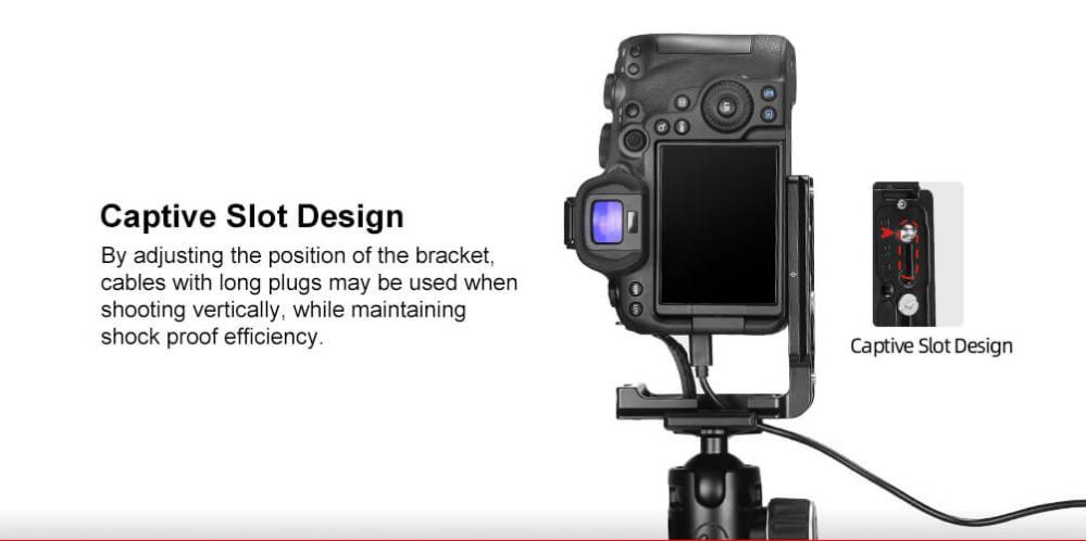 Sunwayfoto L-Bracket för Canon EOS R6 Mark II