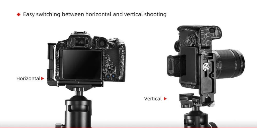 Sunwayfoto L-Bracket för Canon EOS R7