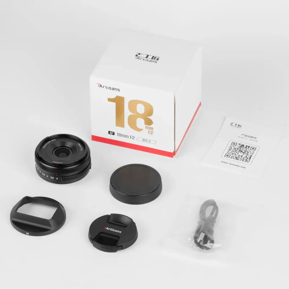 7Artisans AF 18mm f/2 Lite til Fujifilm X (APS-C)