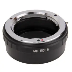 Objektivadapter till Minolta MD f&ouml;r Canon M kamerahus