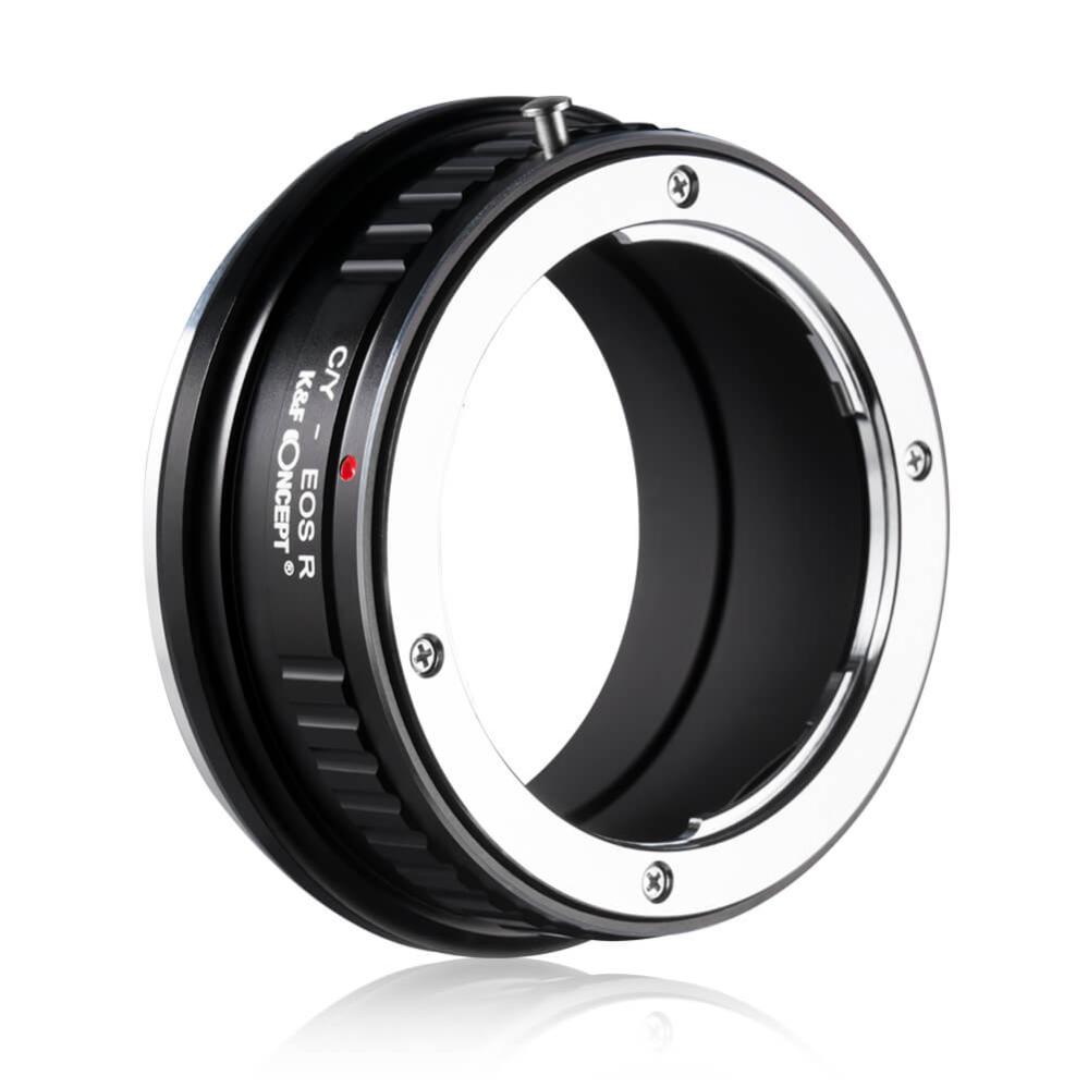 K&F Objektivadapter till Contax/Yashica objektiv för Canon EOS R kamerahus