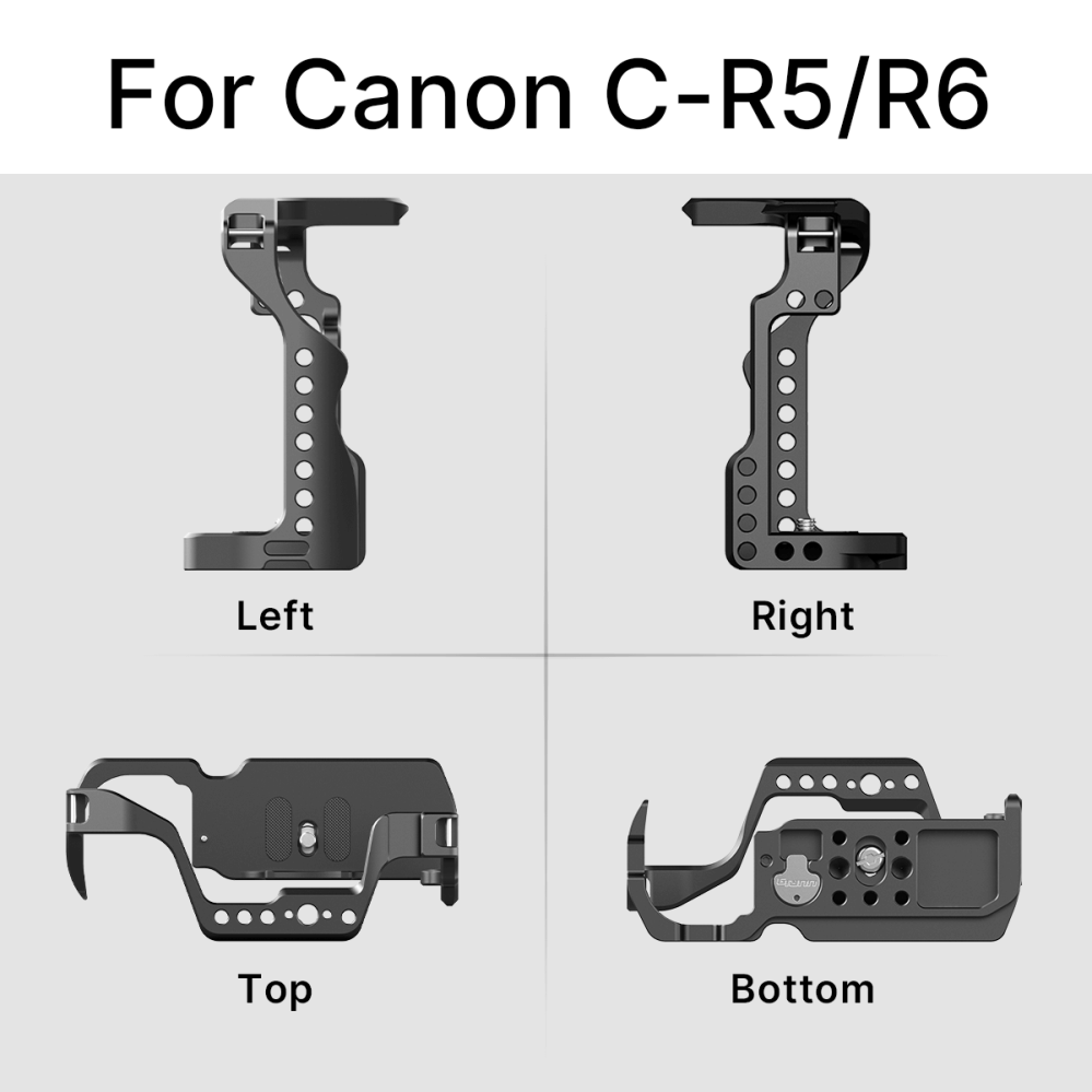 UURig Kamerabur för Canon EOS R5/R6
