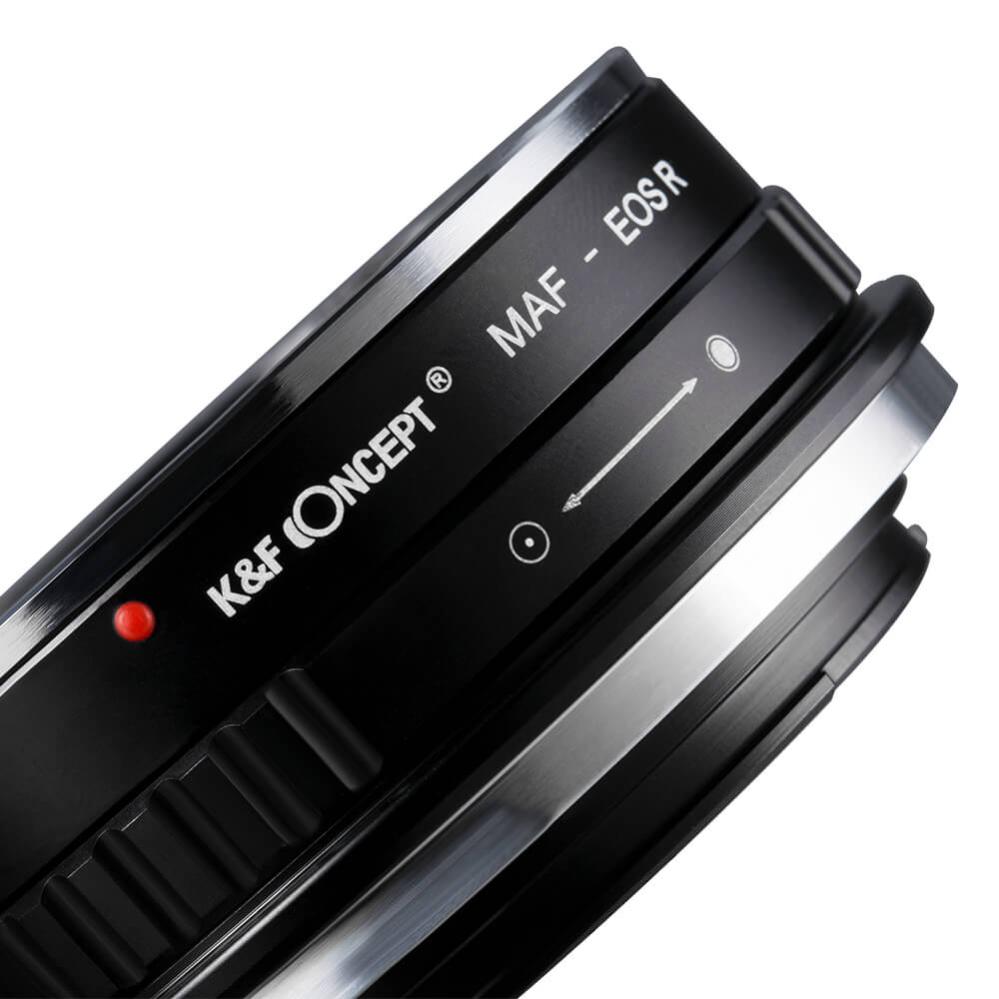 K&F Concept Objektivadapter till Minolta AF objektiv för Canon EOS R kamerahus