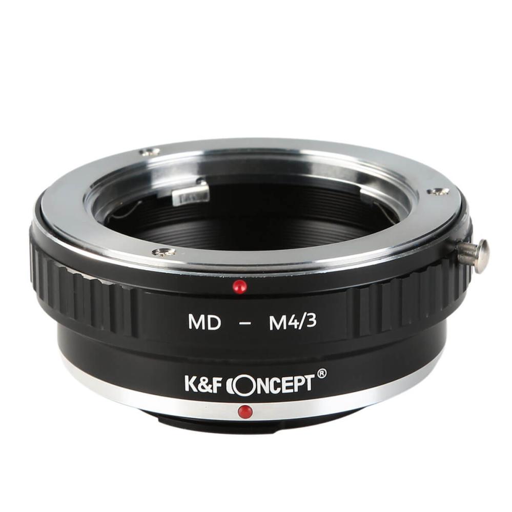 K&F Concept Objektivadapter till Minolta MC MD objektiv för Micro 4/3 kamerahus