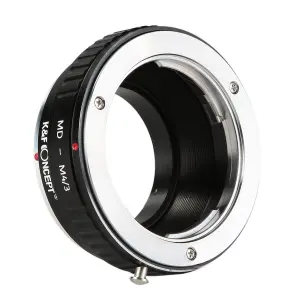 K&F Concept Objektivadapter till Minolta MC MD objektiv f&ouml;r Micro 4/3 kamerahus