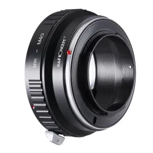 K&F Concept Objektivadapter till Nikon F objektiv f&ouml;r Micro 4/3 kamerahus