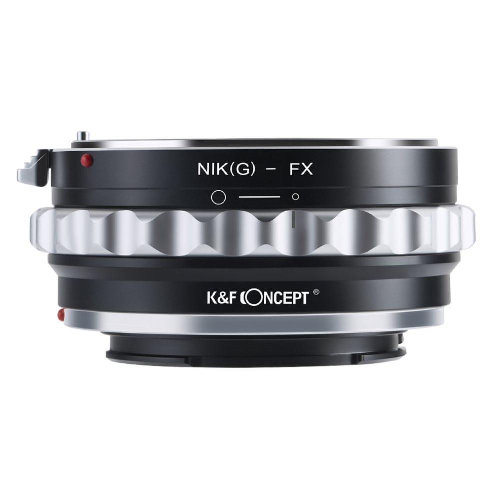 K&F Concept Objektivadapter till Nikon G objektiv för Fujifilm X kamerahus