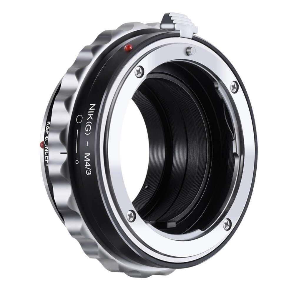 K&F Concept Objektivadapter till Nikon G/F objektiv för Micro 4/3 kamerahus
