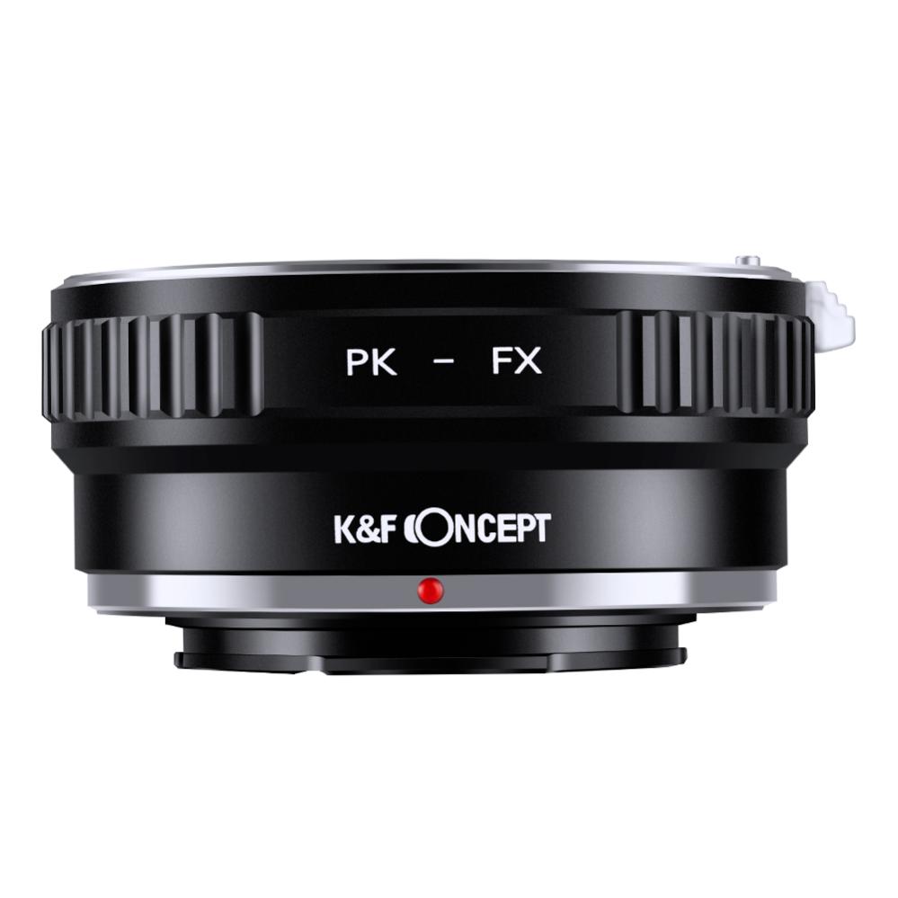 K&F Concept Objektivadapter till Pentax K objektiv för Fujifilm X kamerahus