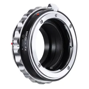 K&F Concept objektivadapter till Nikon G objektiv f&ouml;r Fujifilm X kamerahus