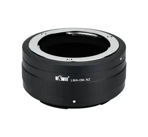 Kiwifotos Objektivadapter till Olympus OM f&ouml;r Nikon Z kamerahus