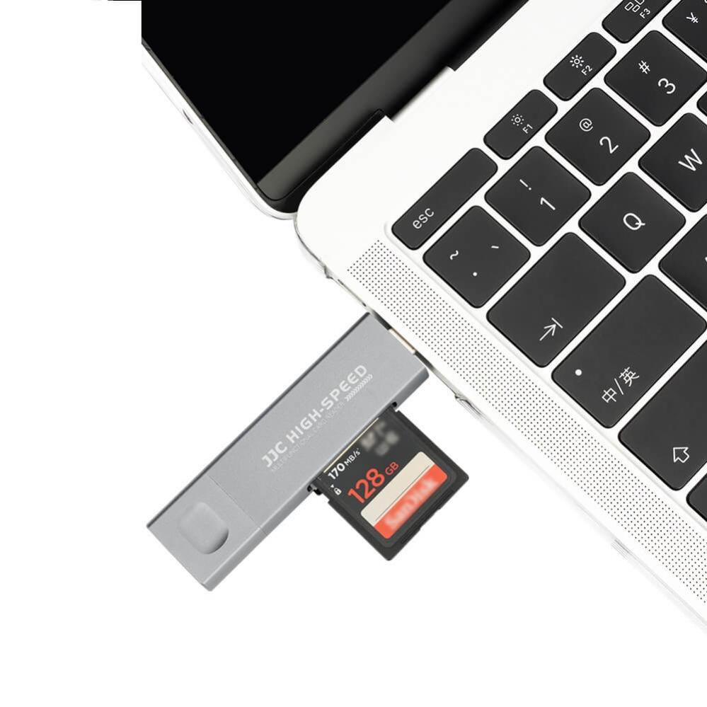 JJC CR-ULC1 Tri-Port Kortläsare för iOS och Android